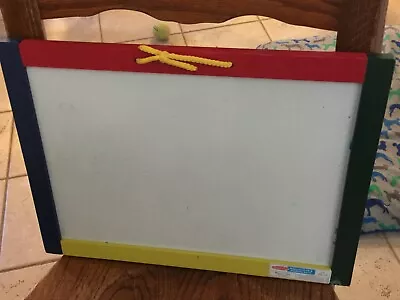 Magnetic Chalkboard/Dry-Erase Board By Melissa & Doug • $9.99