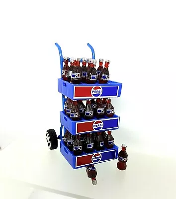 Coles Little Shops Minis-Mini Trolley With Pepsi Btls In Crates  • $27