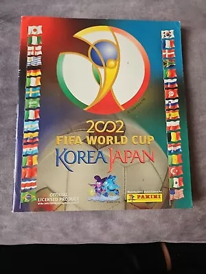 100% Complete PANINI Korea Japan 2002 02 World Cup Football Sticker Album Full • £149.99