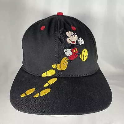 Vintage 90s Disney Mickey Mouse Goofy's Hat Co Snapback Hat Cap • $16.97