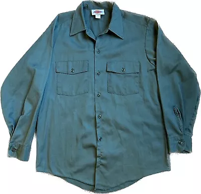 Vintage Dickies Made In USA Mechanic Work Shirt • $16.98