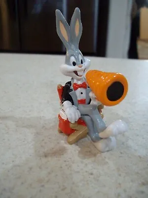 $7.99 • Buy 1990 Looney Tunes Bugs Bunny Director 3.25  PVC Figure Warner Bros Applause