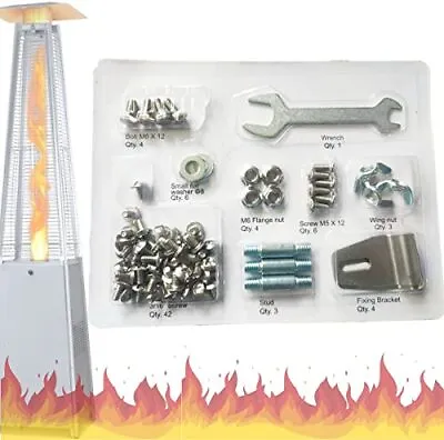 Outdoor Pyramid Propane Patio Heater ​Master Bolt Set - Heater Replacement Ha... • $17.78