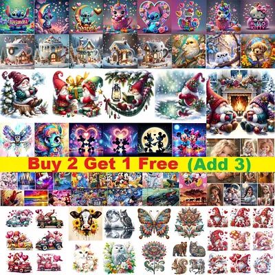 Full Drill 5D Diamond Painting Kits Embroidery Cross Stitch Art Decor • $10.09