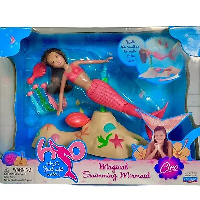 Playmates H2O Just Add Water Mako Magical Swimming Mermaid Cleo Barbie Doll Set • $299.99