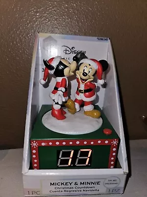 Disney Mickey Mouse Minnie Christmas Countdown Speaks Mickey Voice And Phrases • $25