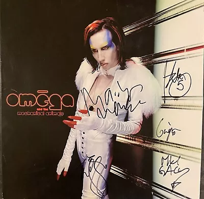 Marilyn Manson Band Signed Mechanical Animals Vinyl LP Autographed • $700