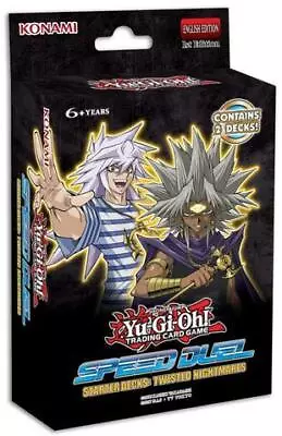 Yu-Gi-Oh! - (BLACK) Speed Duel: Twisted Nightmares Starter SINGLE PACKET • £515.19