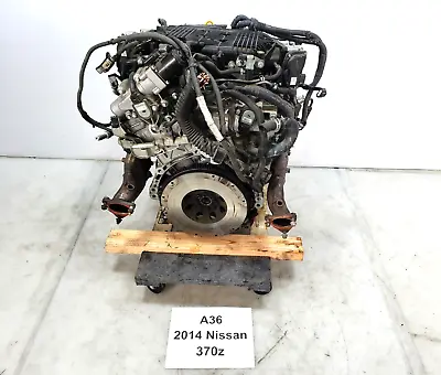 ✅ 12-15 OEM Nissan 370Z Z34 Engine Motor Long Block Assembly V6 3.7L MT RWD 60k • $1534.50