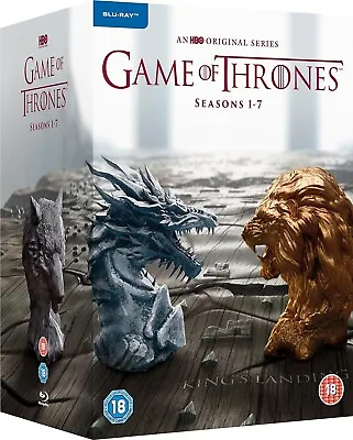 GAME OF THRONES COMPLETE SEASON 1-7 Blu Ray BOXSET SEASON 1 2 3 4 5 6 7  UK Rele • £63.99