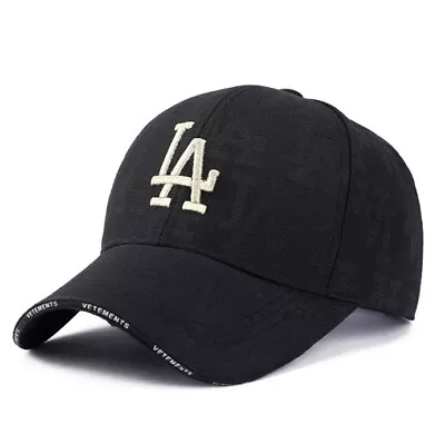 New York Los Angeles LA Dodgers Clean Up Hat Cap Baseball Sport Snapback Cap • $12.98