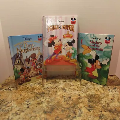 Lot 3 Disney Minnie Mouse Mickey Story Reader Books • $20