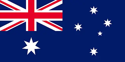 AUSTRALIAN NATIONAL COUNTRY FLAG OF AUSTRALIA 5 X 3 Ft QUALITY FLAG SLEEVED HEM • £3.45