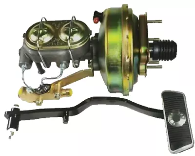 1967 68 69 FORD MUSTANG 9  POWER BRAKE BOOSTER 1 1/8th MASTER CYLINDER DISC DISC • $174.50