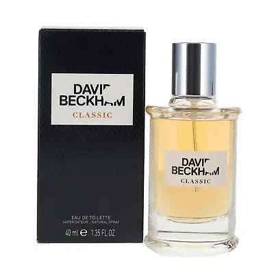 David Beckham Classic 40ml Eau De Toilette Spray For Men EDT HIM NEW • £8.19