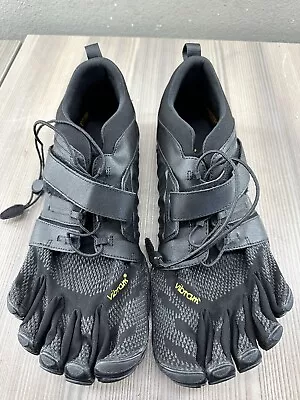 Vibram FiveFingers Mens V-Train 2.0 Black EU 49 USA 13-14 NEW WITHOUT BOX • $100