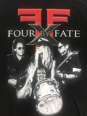 FOUR BY FATE - AUSTRALIAN TOUR T SHIRT Official ( KISS ACE FREHLEY) • £18.56