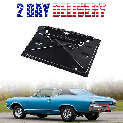 Rear License Plate Tag Bracket W/Hinge For 1968-1972 Chevelle Monte Carlo Impala • $19.99