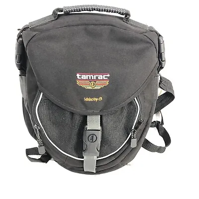 $19.99 • Buy Tamrac Velocity 8x Photo Sling Pack Backpack - Camera Bag Black Gray.