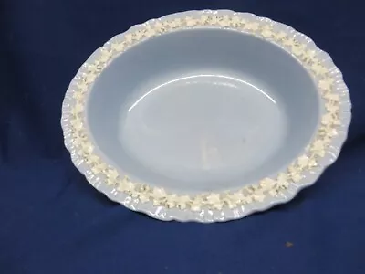 £1 • Buy Vintage Style Wedgwood Embossed Queens Ware Glazed Oval Serving Plate Nr 644