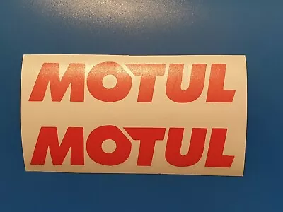 £4.98 • Buy Motul Decals Track Bike Race Fairing Stickers, Yamaha, Suzuki, Kawasaki, Honda 