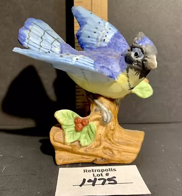 Vtg Ardalt Porcelain BLUEJAY Bird Figurine  • $18