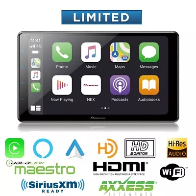 Pioneer DMH-WC6600NEX 9  HD Touch Display Modular Multimedia Receiver  • $899.99