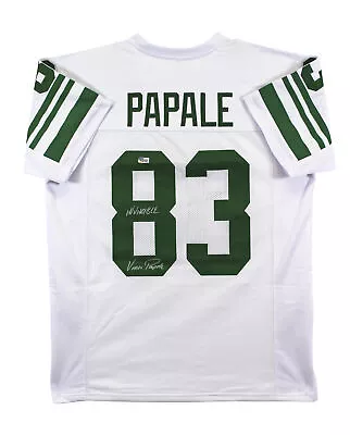 Eagles Vince Papale  Invincible  Authentic Signed White Jersey BAS Witnessed • $109.99