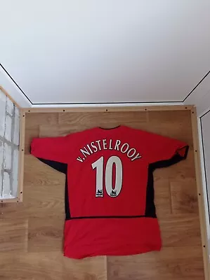 Manchester United V. Nistelrooy Jersey 2002/2004 Football Mens Shirt Size S • $76.50