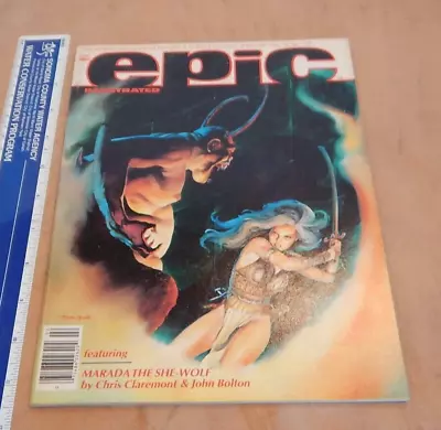 Epic Illustrated #10 February 1982 Marvel Magazine Of Fantasy & Sci Fi • $9.99
