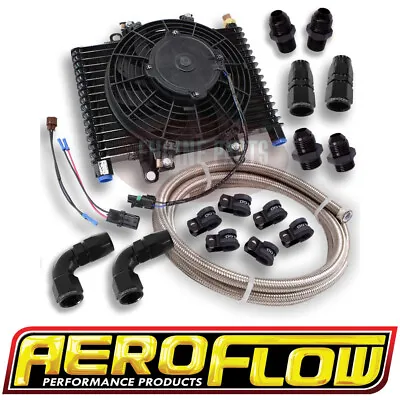 Aeroflow Holden Chev GM 2 Speed Powerglide Automatic Transmission Oil Cooler Kit • $695