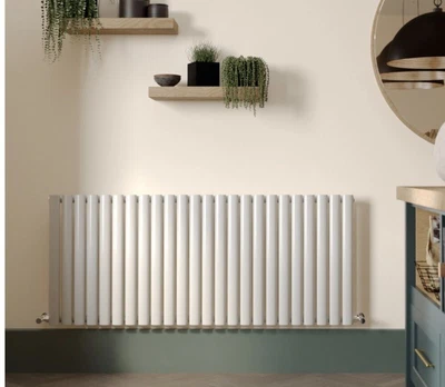 £225 • Buy Milano Aruba White Horizontal Radiator 635mm X 1416mm X 78mm - BRAND NEW