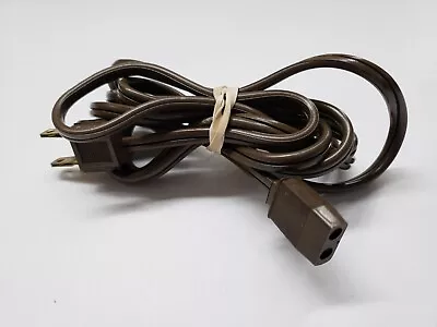 6ft AC Power Cord For Vintage Small Appliances With 2 Round Pins Spaced 5/16  • $15.99