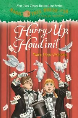 Hurry Up Houdini! (Magic Tree House (R) Merlin Mission) - Hardcover - GOOD • $4.46