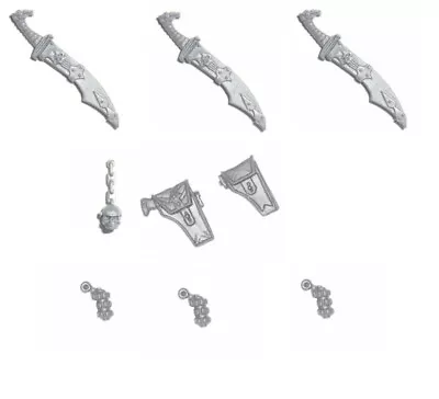 Khorne Berzerkers ACCESSORIES Chaos Space Marines 40K  • $3.99