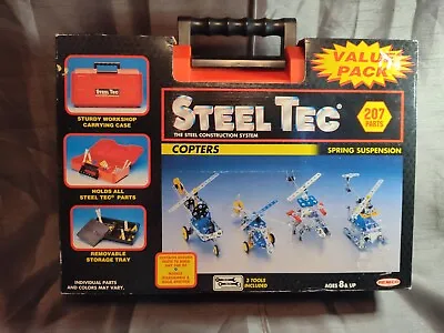 Vintage Steel Tec Construction System- Copters  • $35