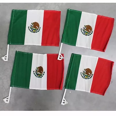 Wholesale Job Lot 25 X MEXICO Car Flags Mexican Hand Flags For Sports Or Home • $15.16