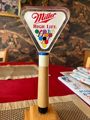 Pool Featured Miller High Life Beer Tap Handle! • $89.99