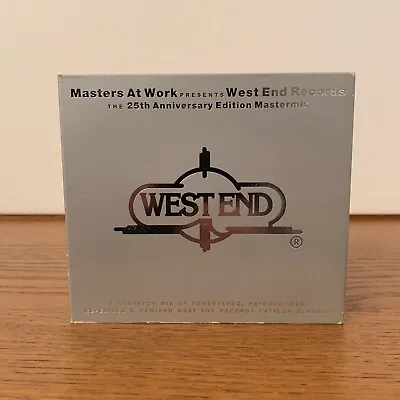 Masters At Work WEST END Records 25th Anniversary X2 Mixed CD 2001 MAW DISCO OOP • $60