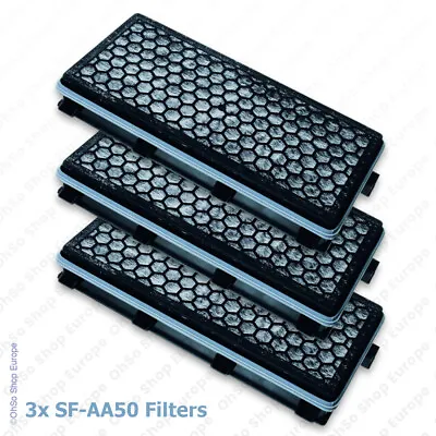 3x Vacuum Cleaner Filter Active Air Clean Miele SF-AAC50 For Miele S6000-S6999 • £21.49