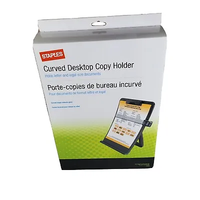 $20.38 • Buy Staples Curved Desktop Copyholder, Letter And Legal Size (35078)