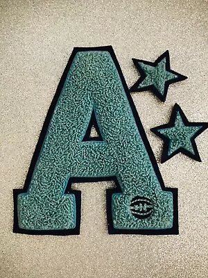 Varsity Letter Vintage Blue Letterman Football With 2 *year* Stars ~Unused • $19.99