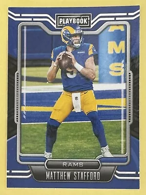 2021 Panini Playbook Football Card Matthew Stafford #42 - Los Angeles Rams • $1.50