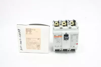 Fuji BW32AAG-3P005 Molded Case Circuit Breaker 3p 5a Amp 220v-ac • $72.65