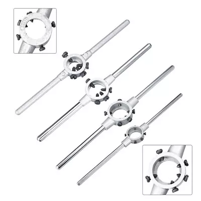 M3-M20 Die Stock Handle Wrench Metric Round Die 16mm-45mm Dia Threading Tool Lot • £19.19