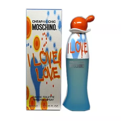 Moschino I Love Love Eau De Toilette Natural Spray 50 Ml/1.7 Fl.oz. • $23.50