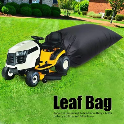 $29.43 • Buy Lawn Tractor Leaf Bag Mower Catcher Riding Grass Sweeper Rubbish Bag Drawstrings