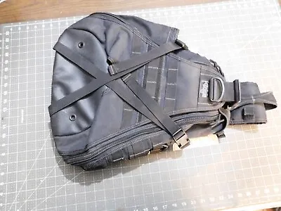 Maxpedition Monsoon Gearslinger Black Tactical Sling Bag Shoulder Pack Black • $79.99