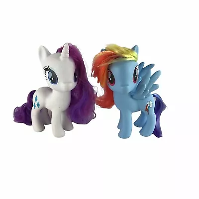 My Little Pony Rainbow Dash Wings Blue Multi Hair Rarity Unicorn Purple Hair1159 • $25.99