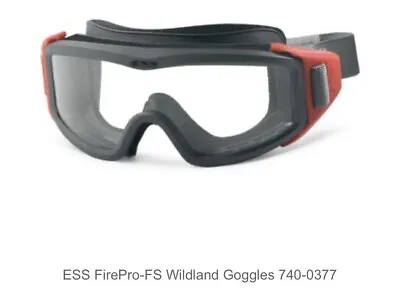 £28.67 • Buy NEW ESS FirePro-FS Wildland Goggles 740-0377, Primary Firefighter Eye Protection